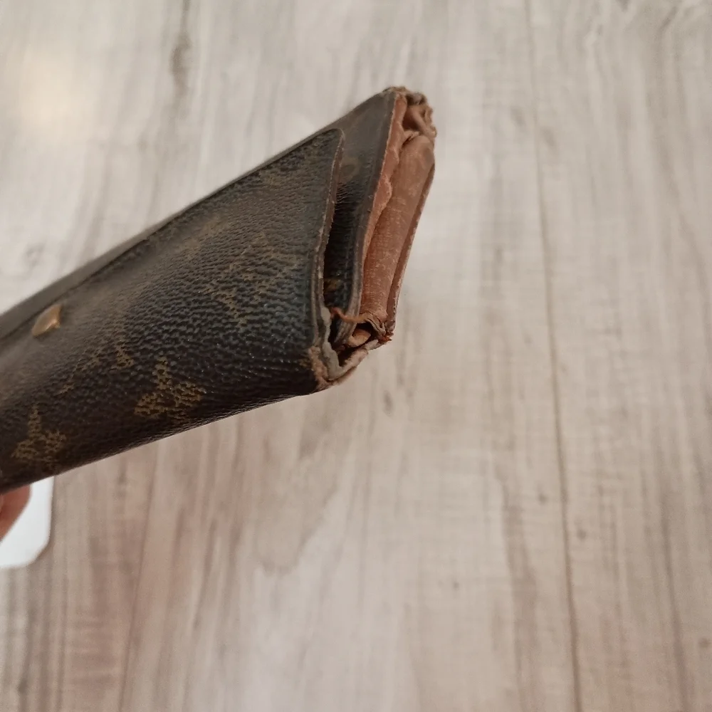 Louis Vuitton Porte Monnaie Monogram Pochette Credit Long Wallet